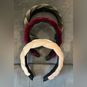 Headbands Adult Lot of 3, New